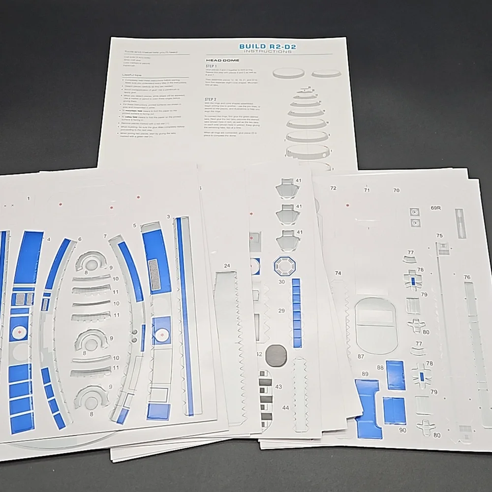 NWOT Star Wars Build R2-D2 Kit - Picture 5 of 6
